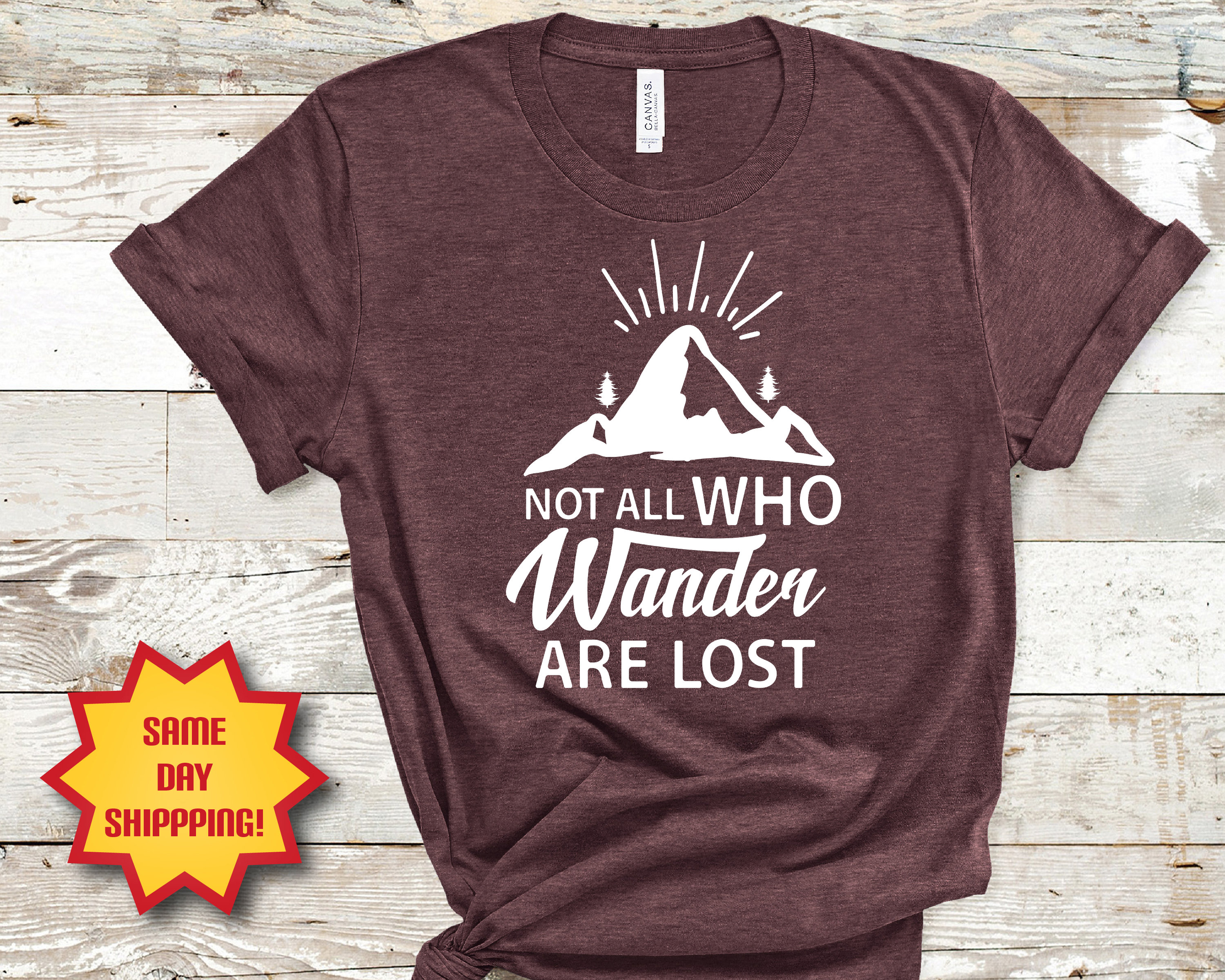 Not All WHO Wander ARE LOST Shirt | Etsy