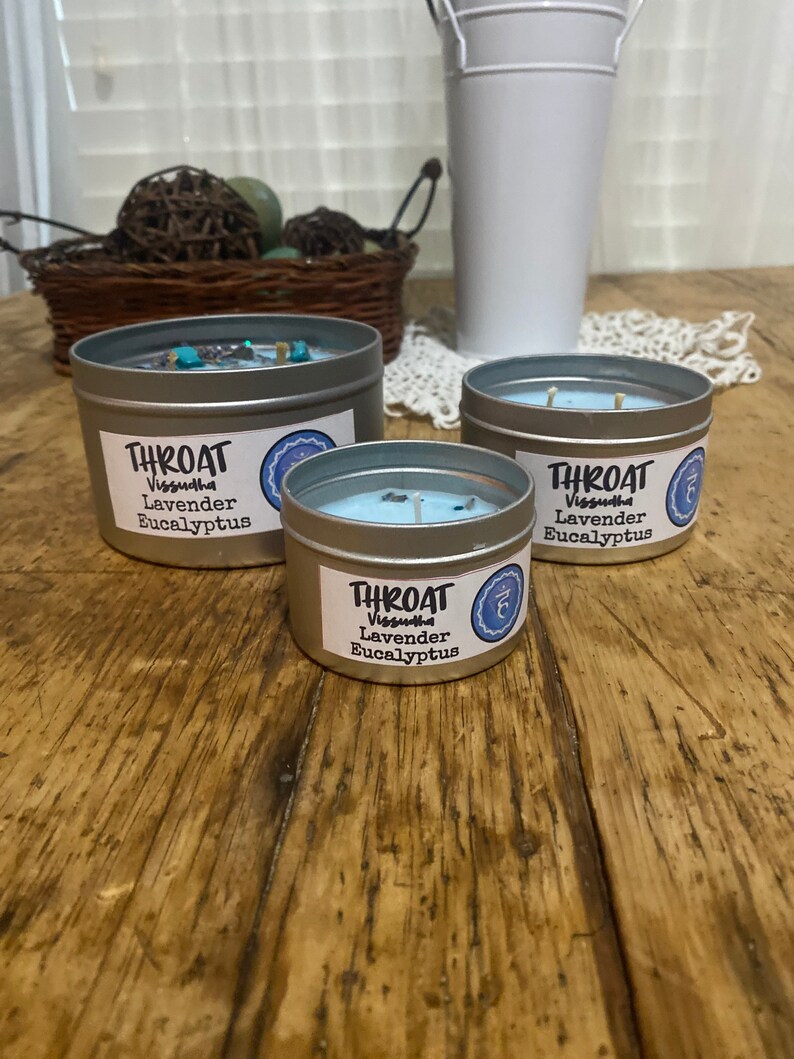 Chakra Candles Chakra Balancing Candles Chakra Kit Crystal Etsy