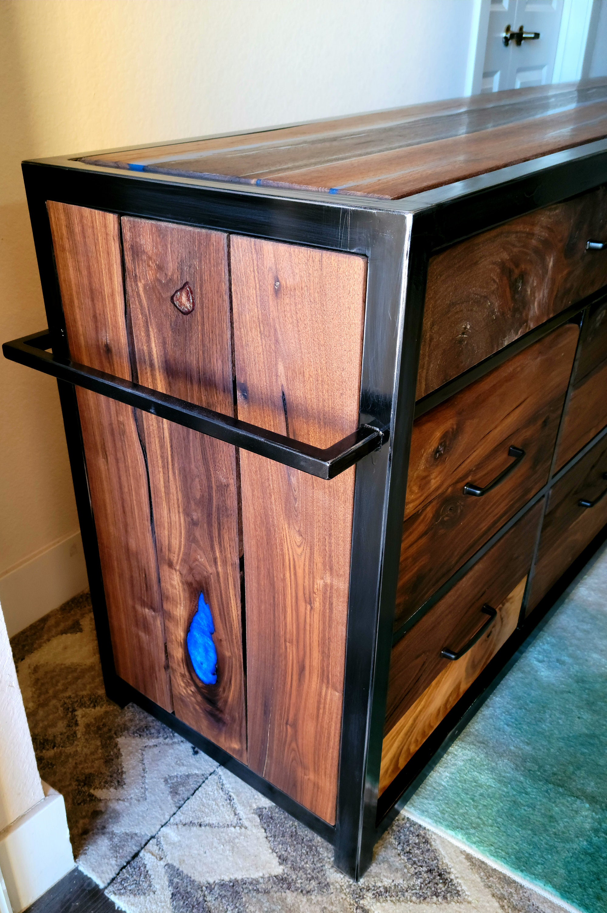 Custom wood dresser deals