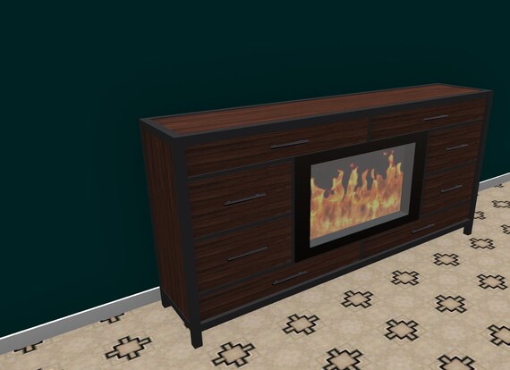 Start a Discussion! - Custom Dresser/hutch With Electric Fireplace & American Walnut - Etsy Start a Discussion! - Custom Dresser/hutch With Electric Fireplace & American Walnut - Etsy