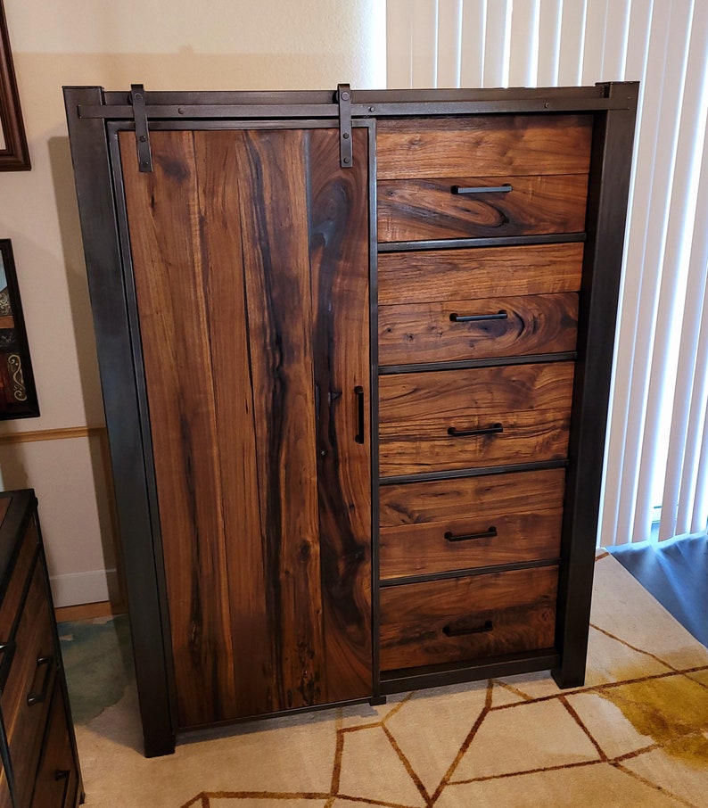 Oversized Barndoor Dresser Handmade to Order American Etsy