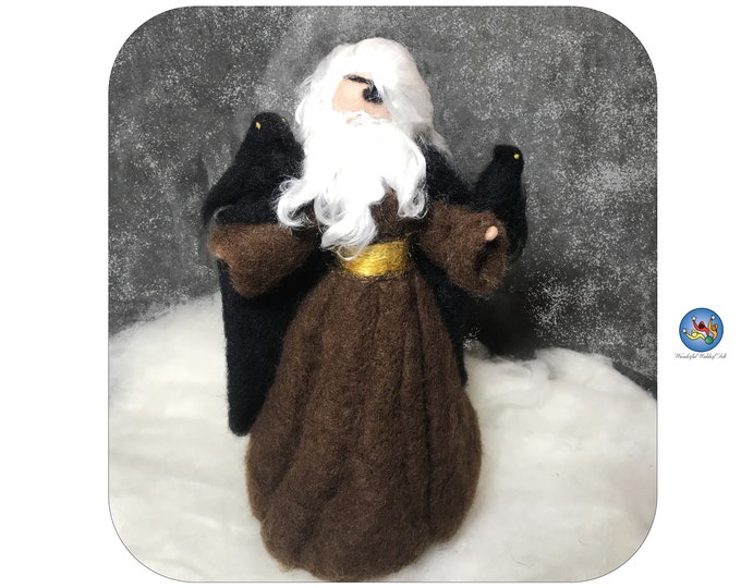 Yule Father Odin Norse Pagan Statues Etsy