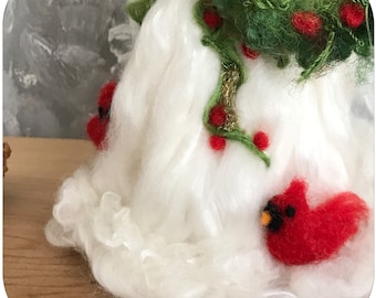 Extras for your needle felted figurines. Only when you have bought a needle felt art doll or tree topper  from us.