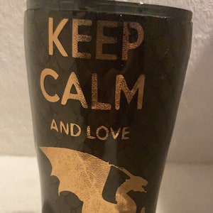 Dragon Scale Epoxy Tumbler