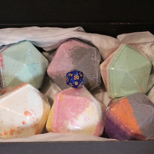 D20 Surprise Bath-bomb Set