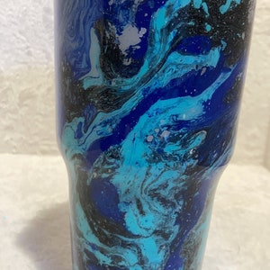 Any color hydrodip epoxy tumbler 30oz