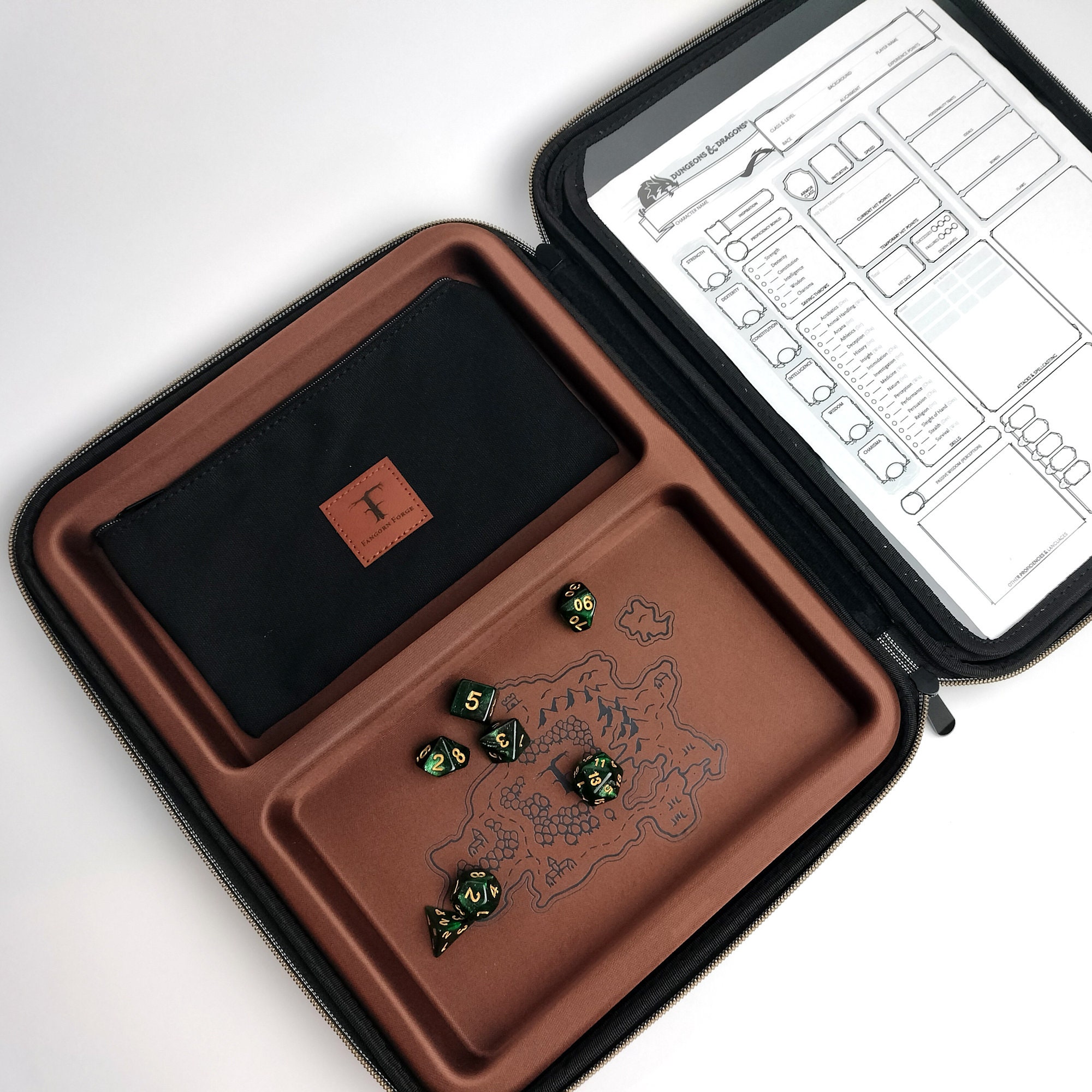 Bandeja Y Estuche De Almacenamiento De Dados Casematix Para | Cuotas