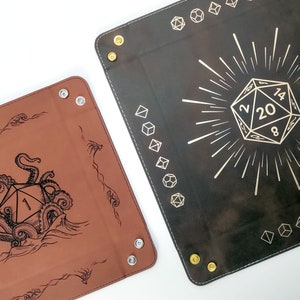 Dice tray size comparison
