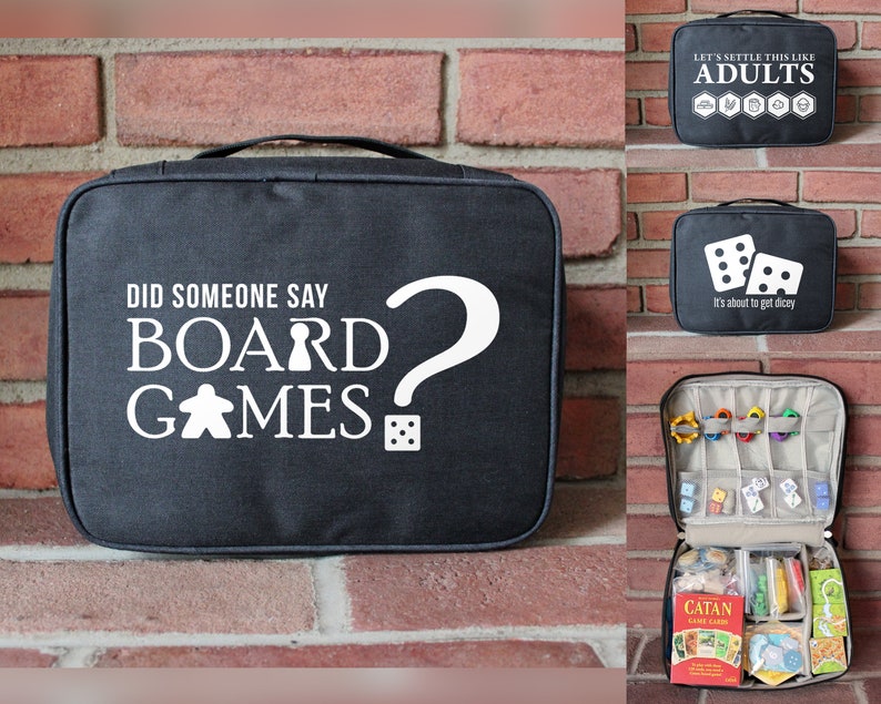 Board Game Travel Bag  Nerdy Gift for Birthday Board Gamer Board games?
