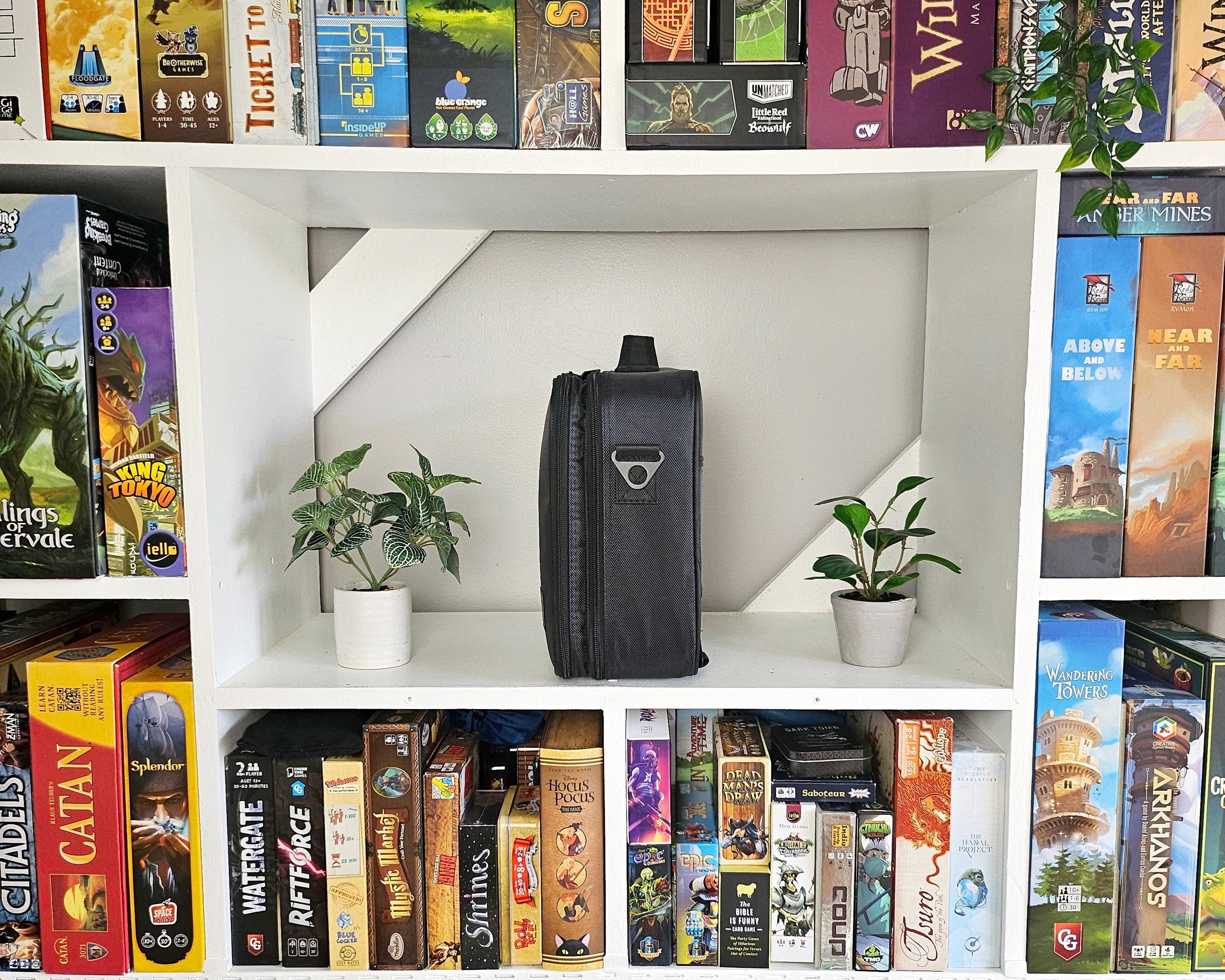 Trunab Board Game Backpack, Padded Board Game Storage Bag - View #2