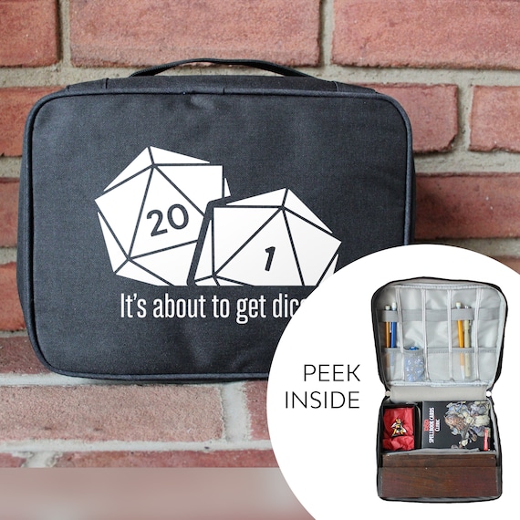 Tabletop Game Travel Bag to Store Dice and Game Components and Accessories  | MTG Card Carrying Case | D&D Dice Storage and Organization - Etsy