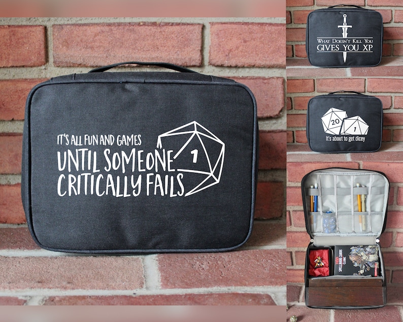 D&D Bag of Holding RPG Accessories Case D and D Storage Etsy