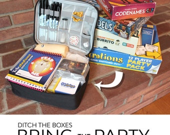 Party Game Travel Bag | Board Game Geek Gift