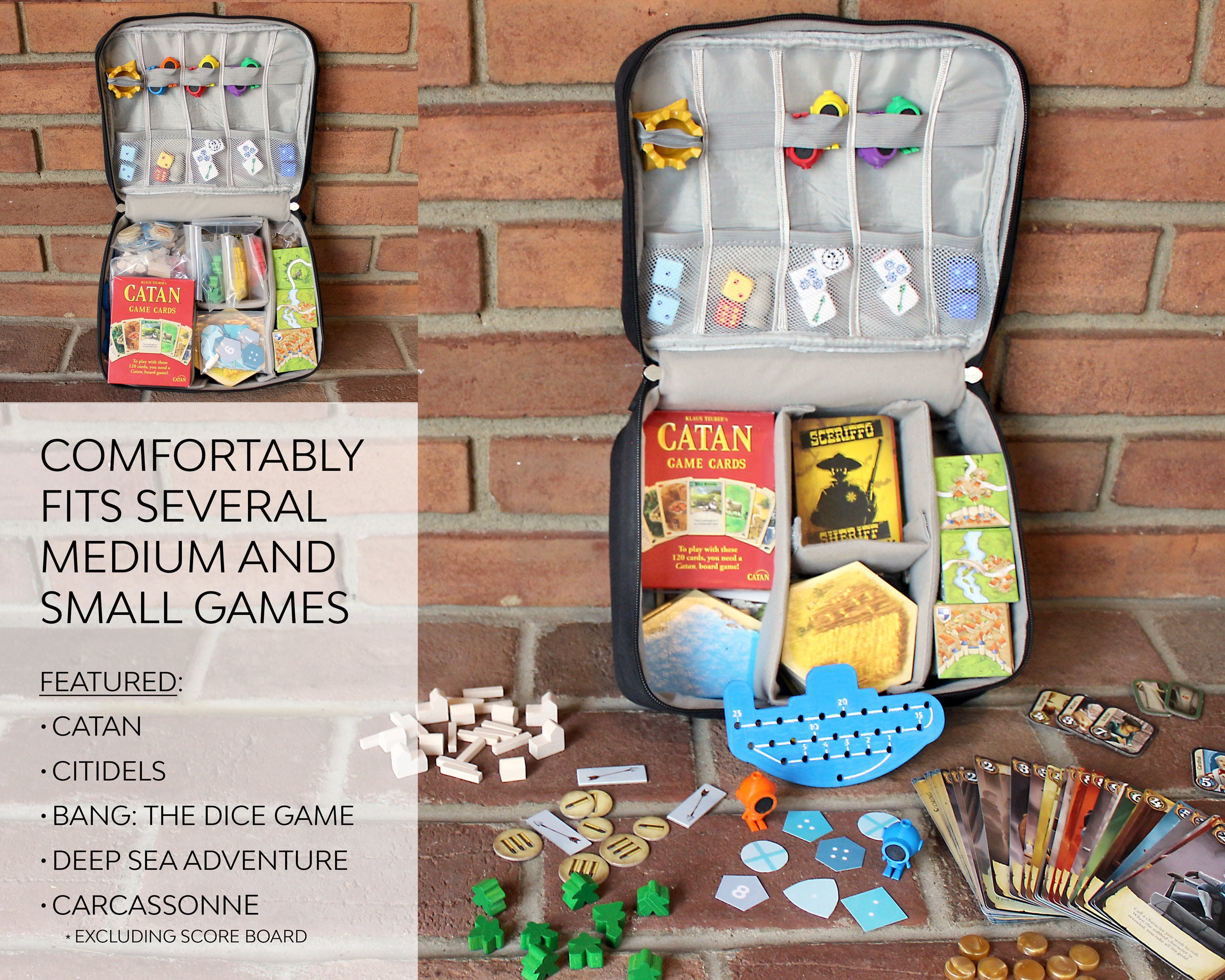 Tabletop Game Travel Bag to Store Dice and Game Components and Etsy