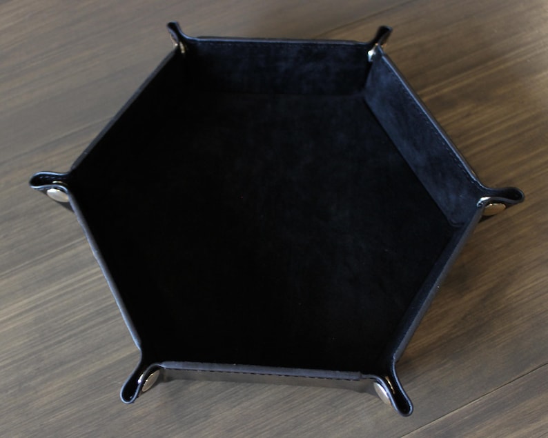 Black dice tray
