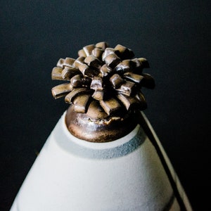 Party Hat Tea Light Holder Decorative Candle Cover Mantel Decor Stoneware Home Decor Figured Candle Holder image 4