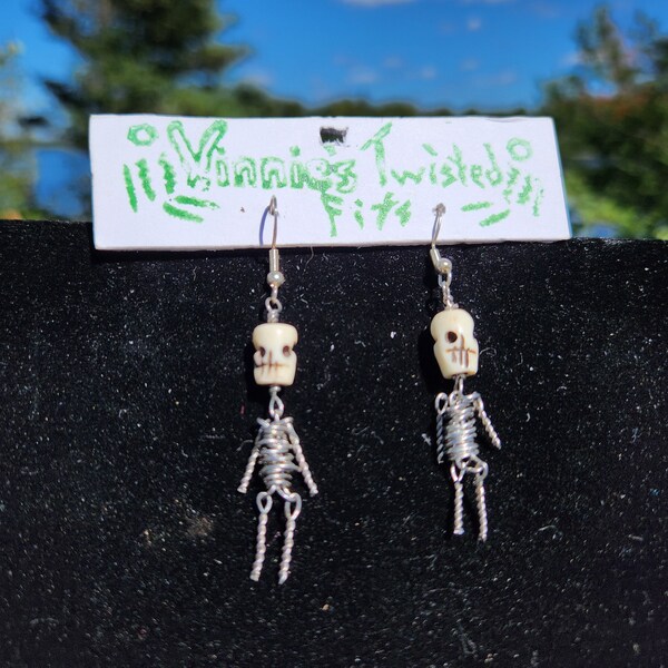 Wire Person Earrings