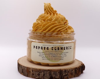 Papaya Turmeric Foaming Scrub