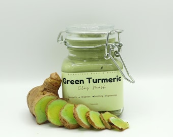 Green Turmeric Clay Mask