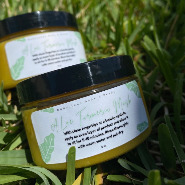 Aloe Vera Turmeric Mask