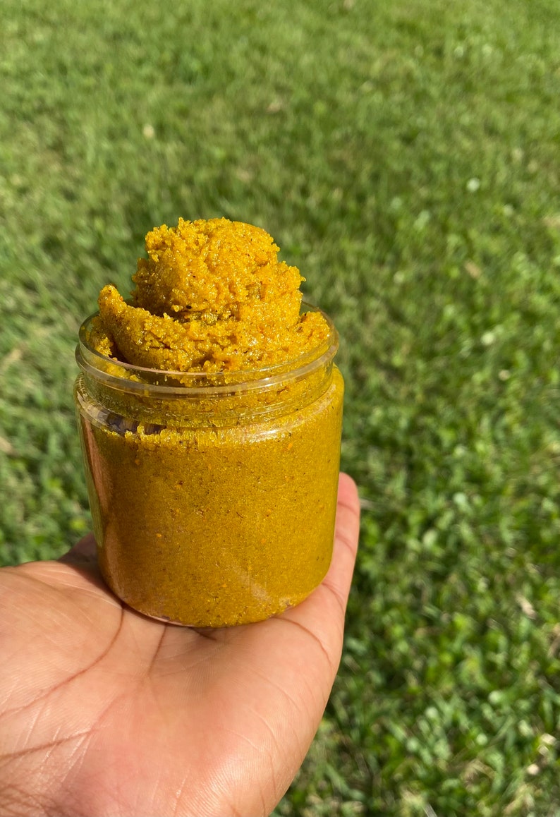 Turmeric Lemon Scruball Natural Shea Butter Dark Underarms Etsy New