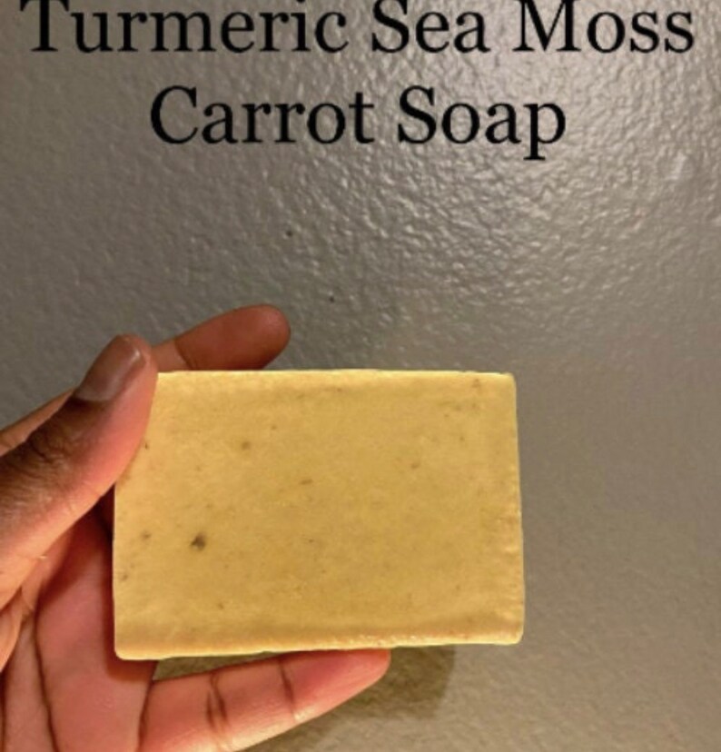 Turmeric seamoss carrot bar image 1