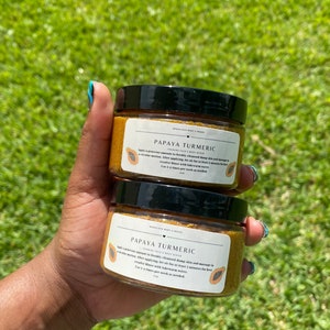 Papaya Turmeric Foaming Scrub