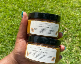 Papaya Turmeric Foaming Scrub