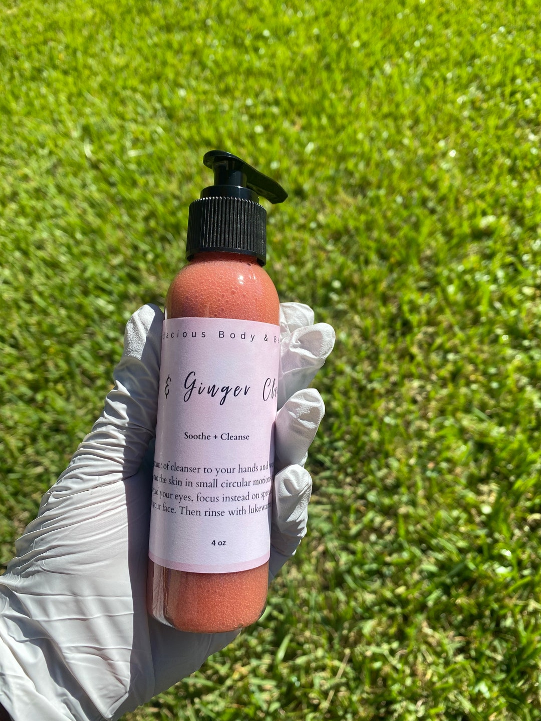 Rose & Ginger Cleanserdark Spot Reducer, for Acne Prone Skin, Oil