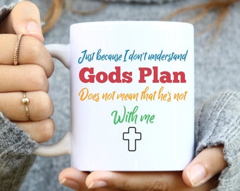 God's Plan Coffee Mug - Inspirational Bible Verse Gift