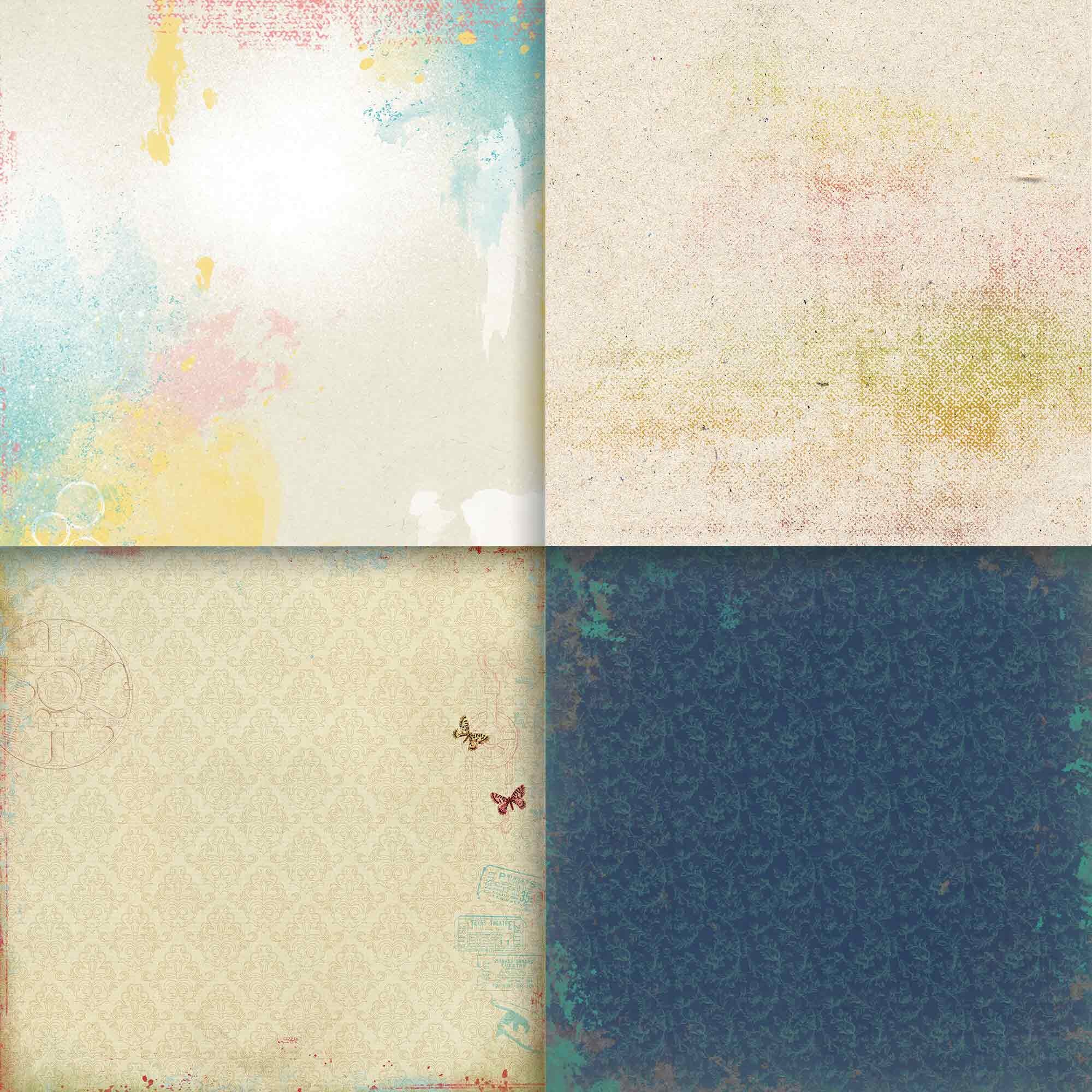 Grange Digital Paper Pack Old Textures Instant Download - Etsy