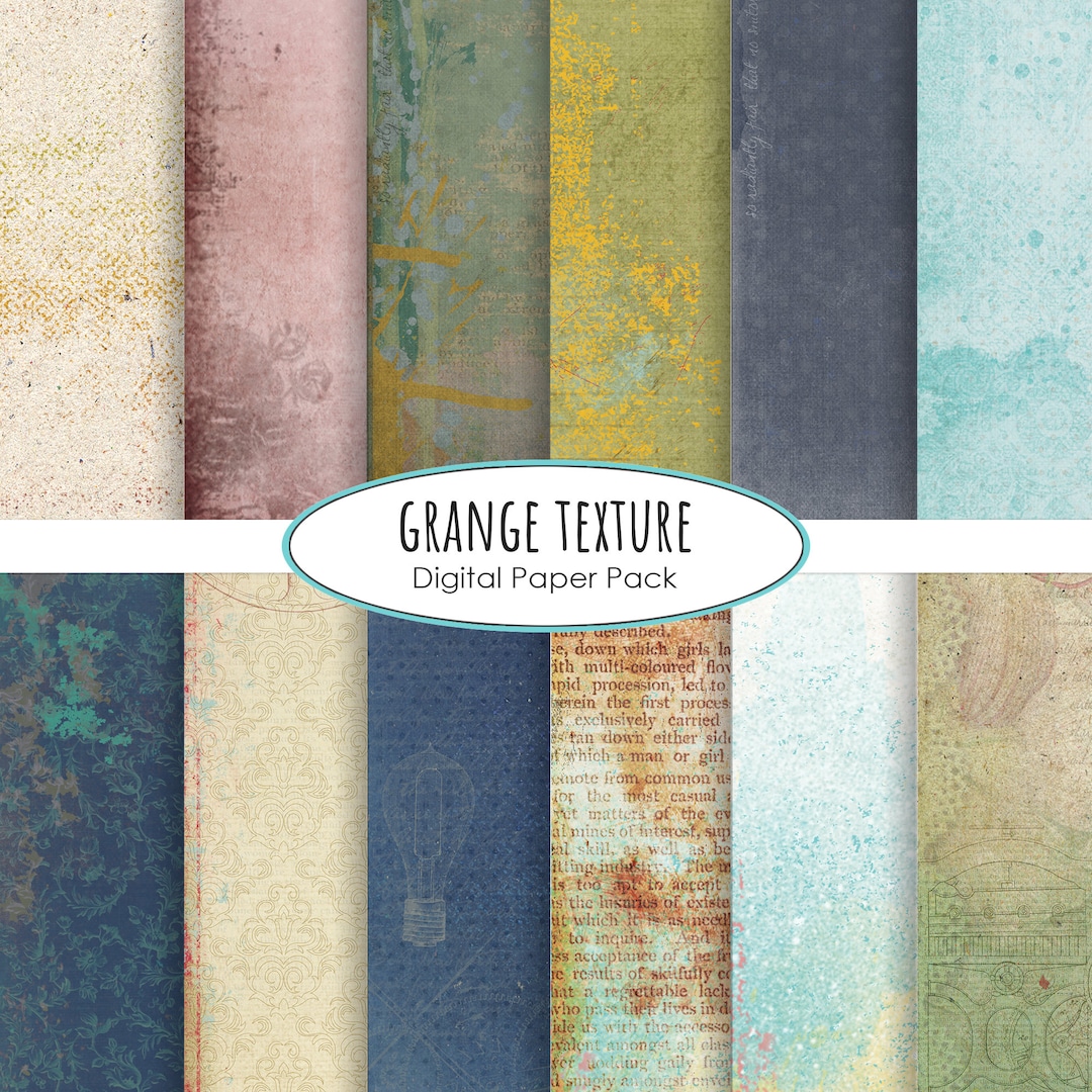Grange Digital Paper Pack Old Textures Instant Download Digital ...