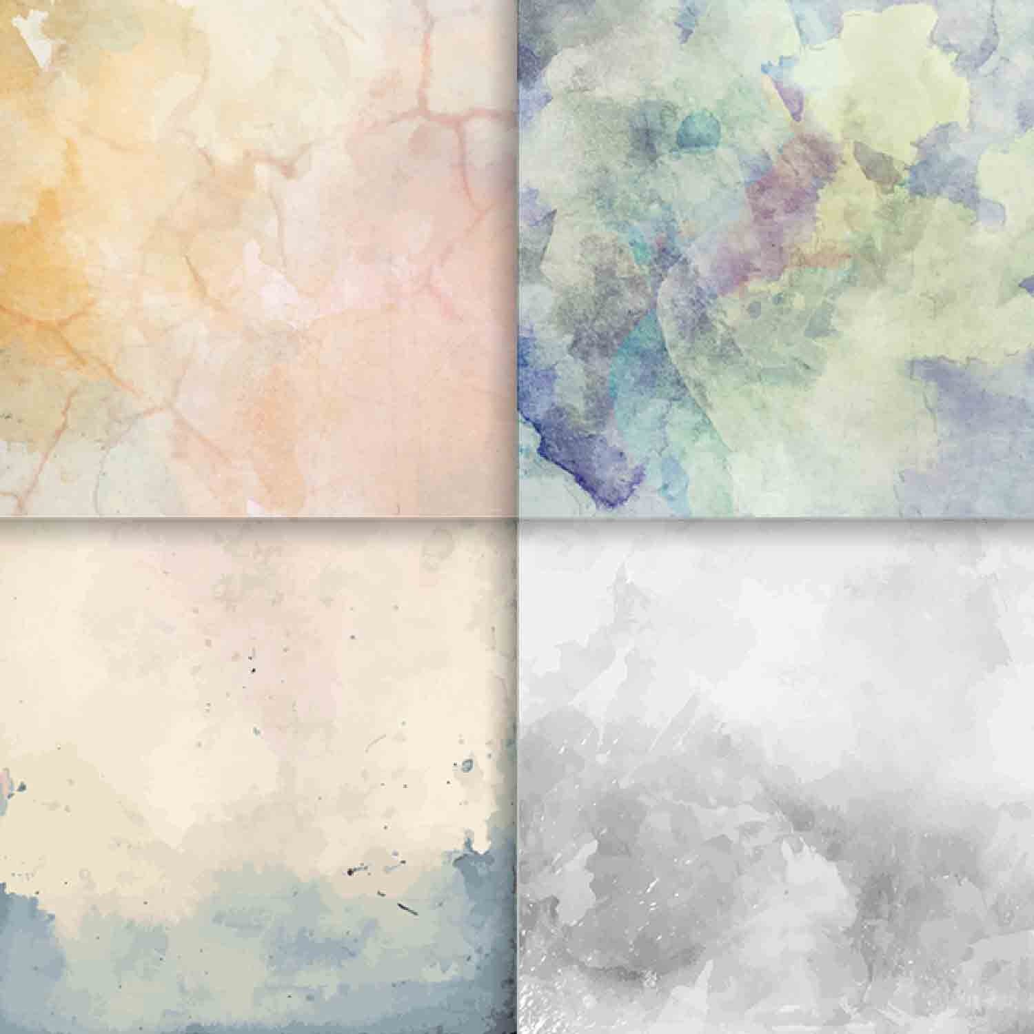 Watercolor Background Digital Paper Pack Instant Download Background ...