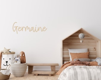 Wooden name baby room | children's room decorative letters wood names plywood personalized