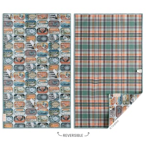 Sardines Microfiber Towel image 1