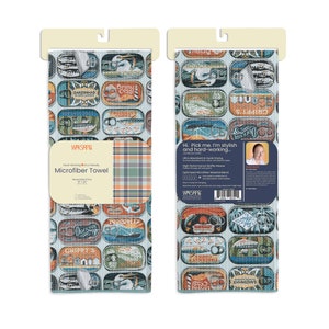 Sardines Microfiber Towel image 6