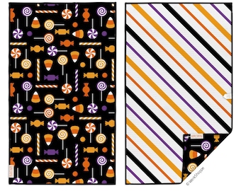 Halloween Treats Microfiber Kitchen Towel