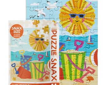 Beach Play | 48 Piece Kids Puzzle Snax | WerkShoppe