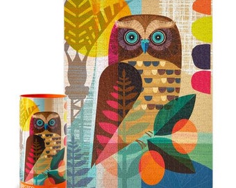 Ruru Owl  |  1000 Piece Jigsaw Puzzle  |  WerkShoppe