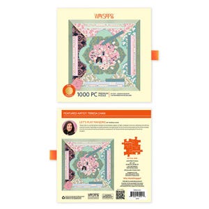 Let's Play Mahjong 1000 Piece Jigsaw Puzzle Gift for Her image 4