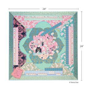 Let's Play Mahjong 1000 Piece Jigsaw Puzzle Gift for Her image 5