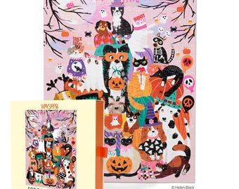 Happy Halloween 500 Piece Puzzle Lover Gift Fall Activity