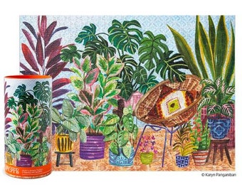 Solarium Tropical Plants | 1000 Piece Jigsaw Puzzle | WerkShoppe