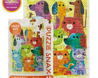 Tats And Dods | 48 Piece Kids Puzzle Snax | WerkShoppe