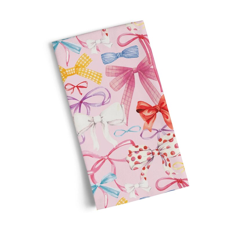 Werkshoppe Ribbons & Bows Tea Towel - Thumbnail 5