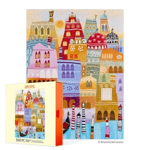 Venice 500 Piece Jigsaw Puzzle Gift for Travel Lover