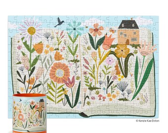 Garden Book 250 Piece Puzzle