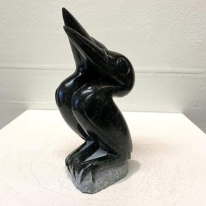 COMPANIONS by Rackinos CHINGWARO. Shona Sculpture Stone African Art Handmade Carved Home Garden Ornament Original Unique Gift Present Birds