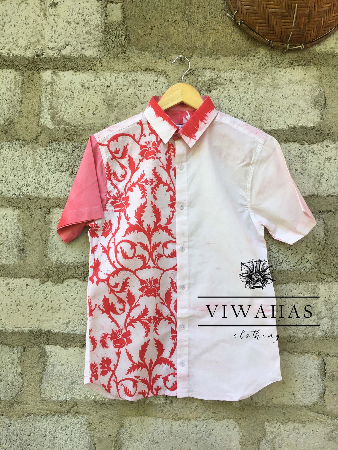 Batik Sri Lanka handmade shirtshand Etsy