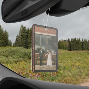 Custom Photo Film Aesthetic Car Air Freshener